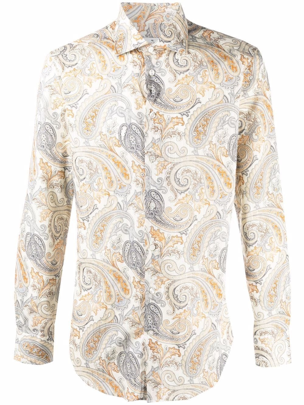 paisley-print formal shirt - 1