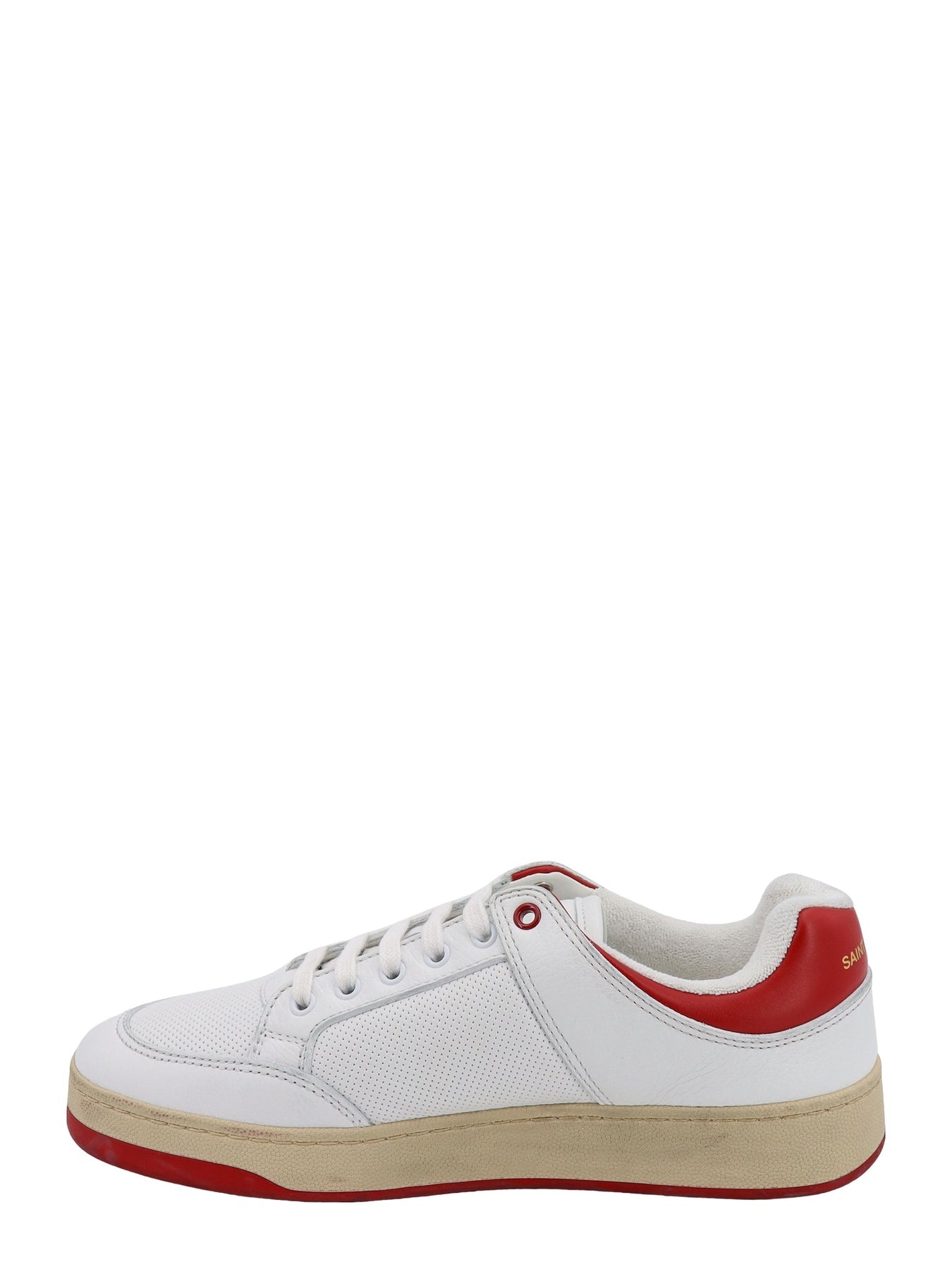 Perforated leather sneakers - 2
