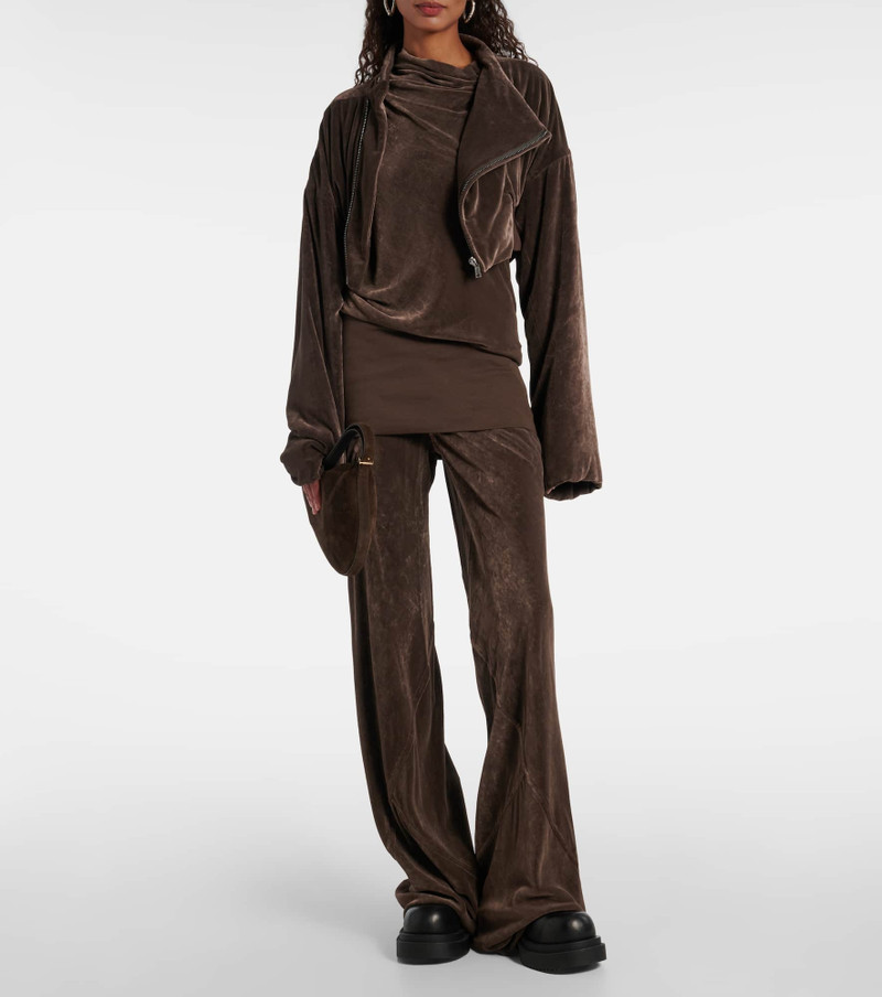 Rick Owens Hollywood cropped jacket outlook