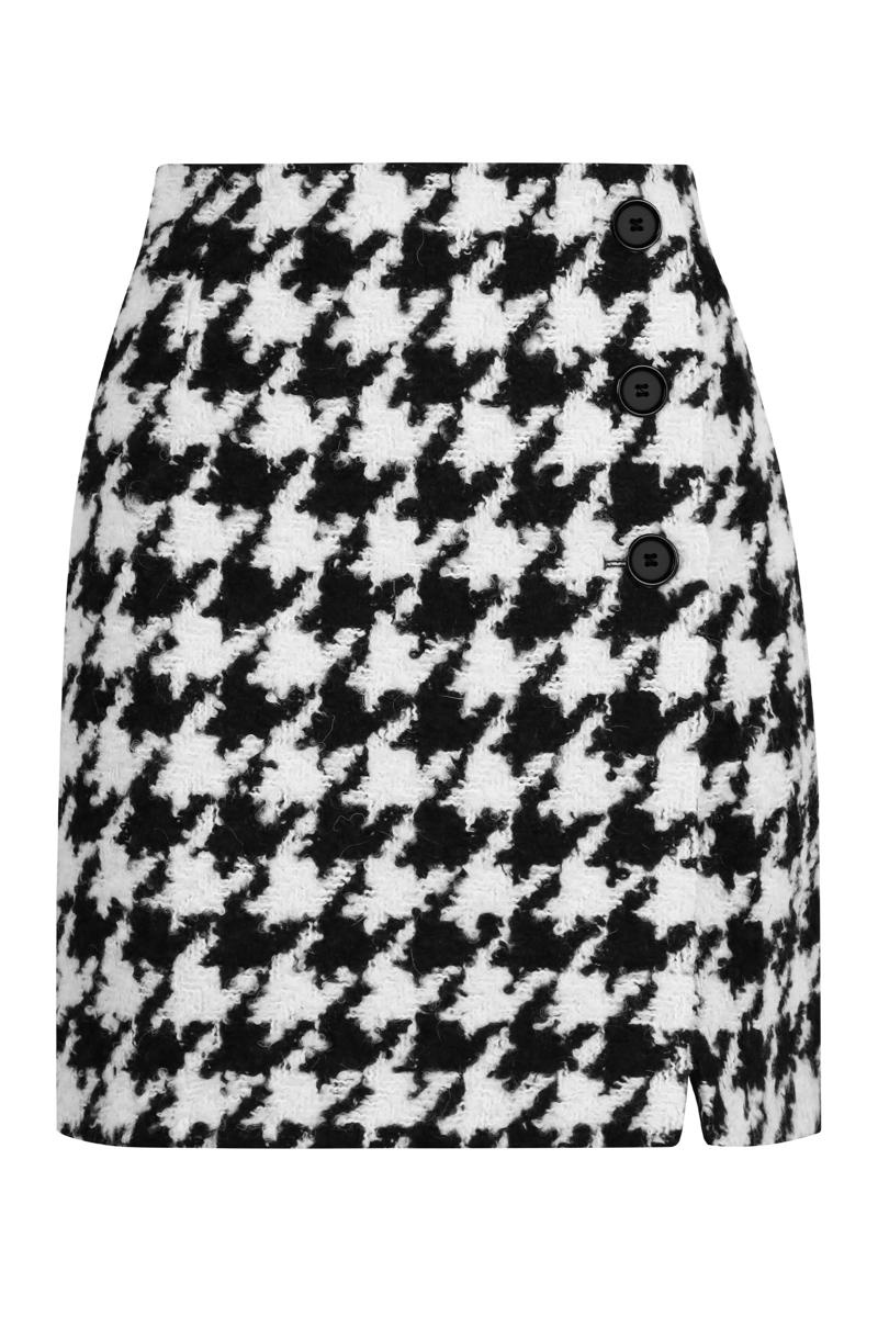 Nina Ricci Houndstooth Mini Skirt - 1