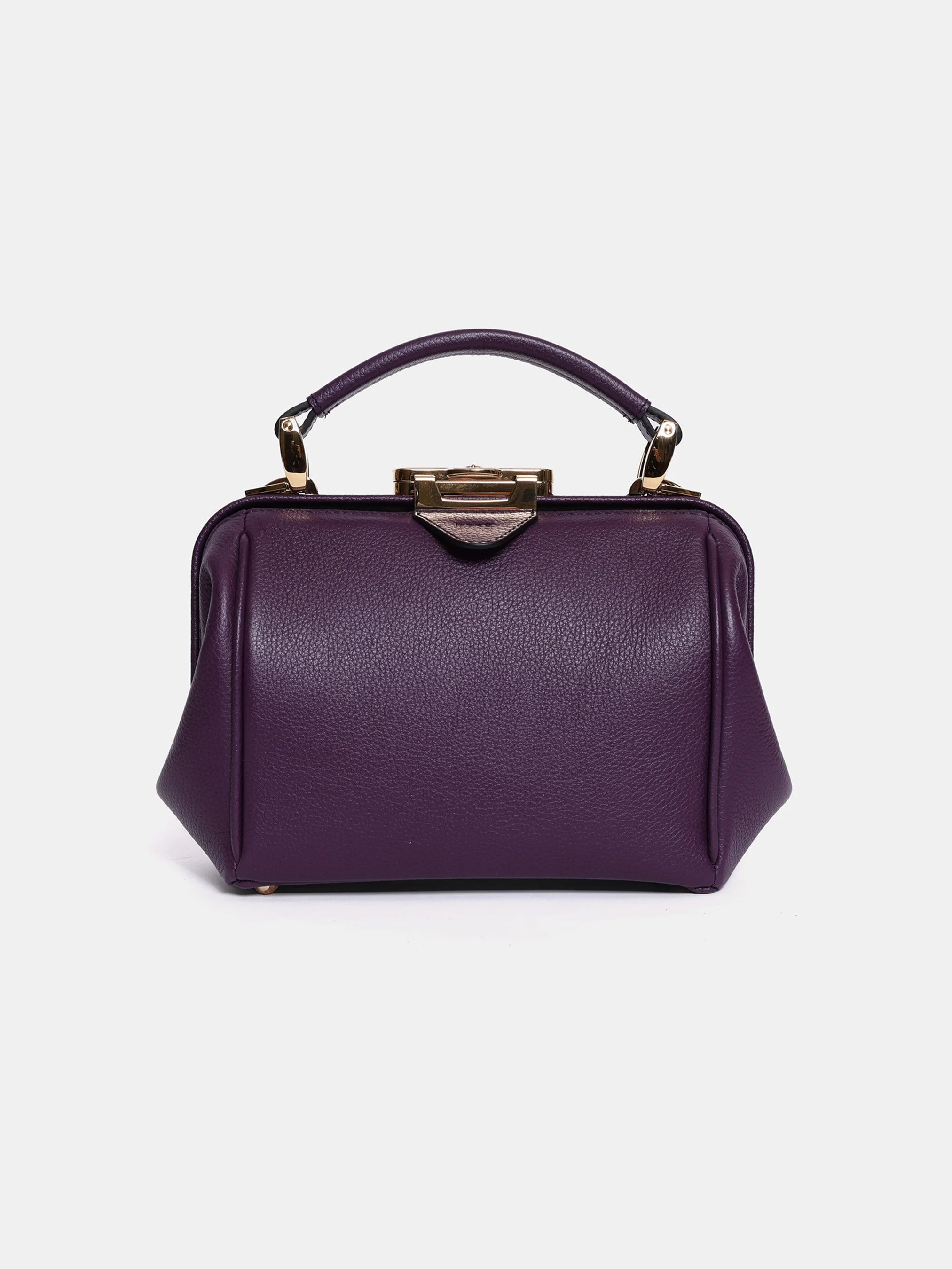 The Mini Sophie - Violet Calf Grain - 1