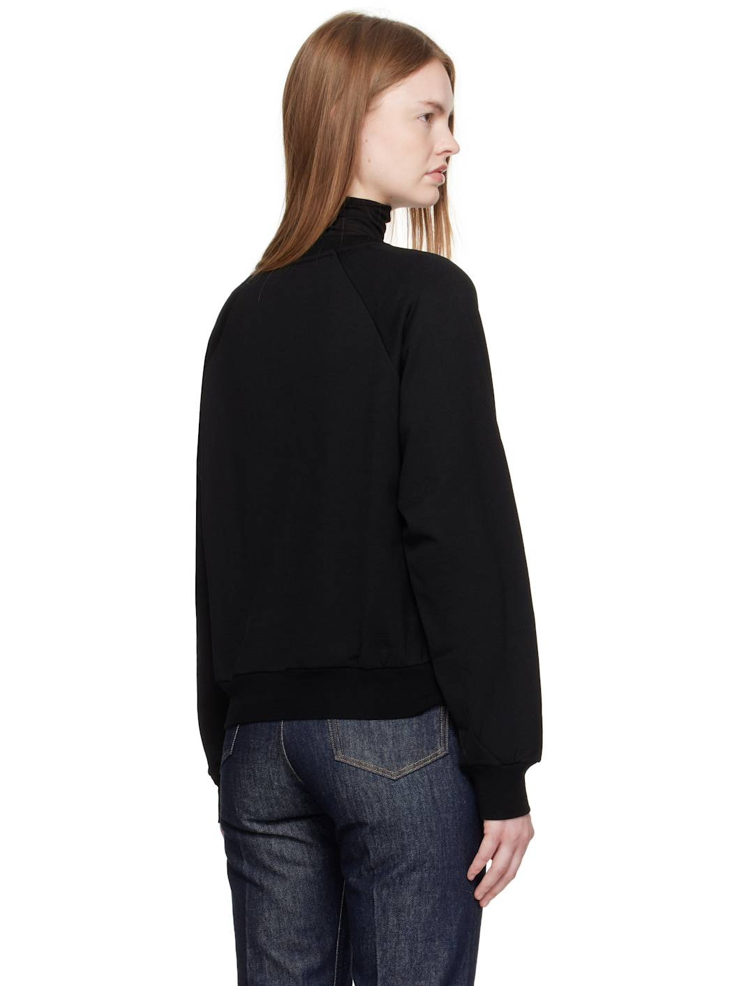 Black Light Wool Pullover Sweatshirt - 3