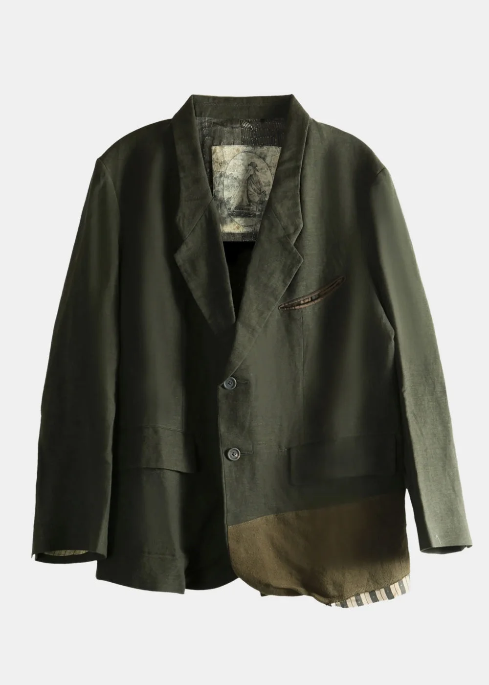 0M2530910-85 BOXY TWO BUTTON BLAZER - 1