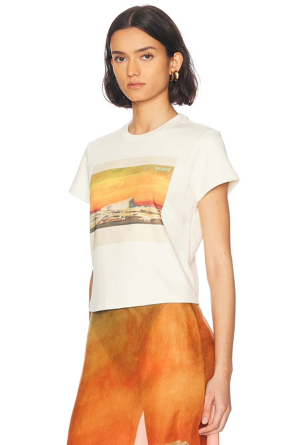 Postcard Print Tee - 2