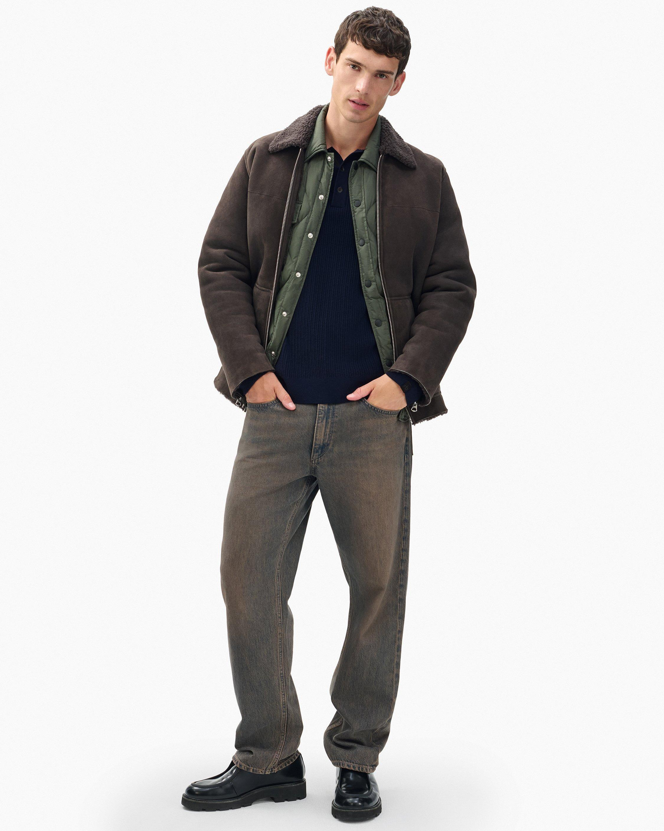 Crawford Wool-Cashmere Polo Sweater - 3