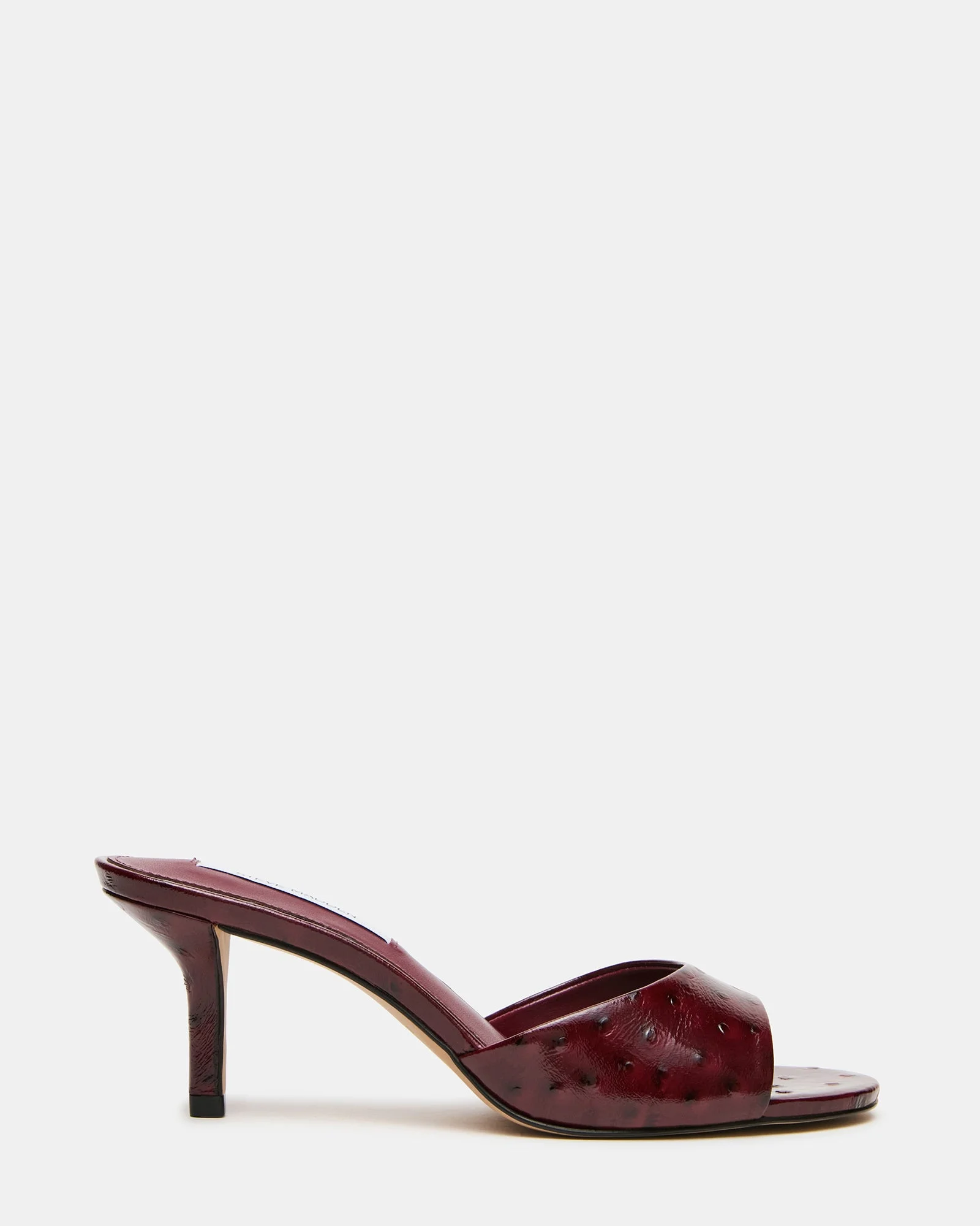 KENDRIX OSTRICH DARK CHERRY LEATHER - 1