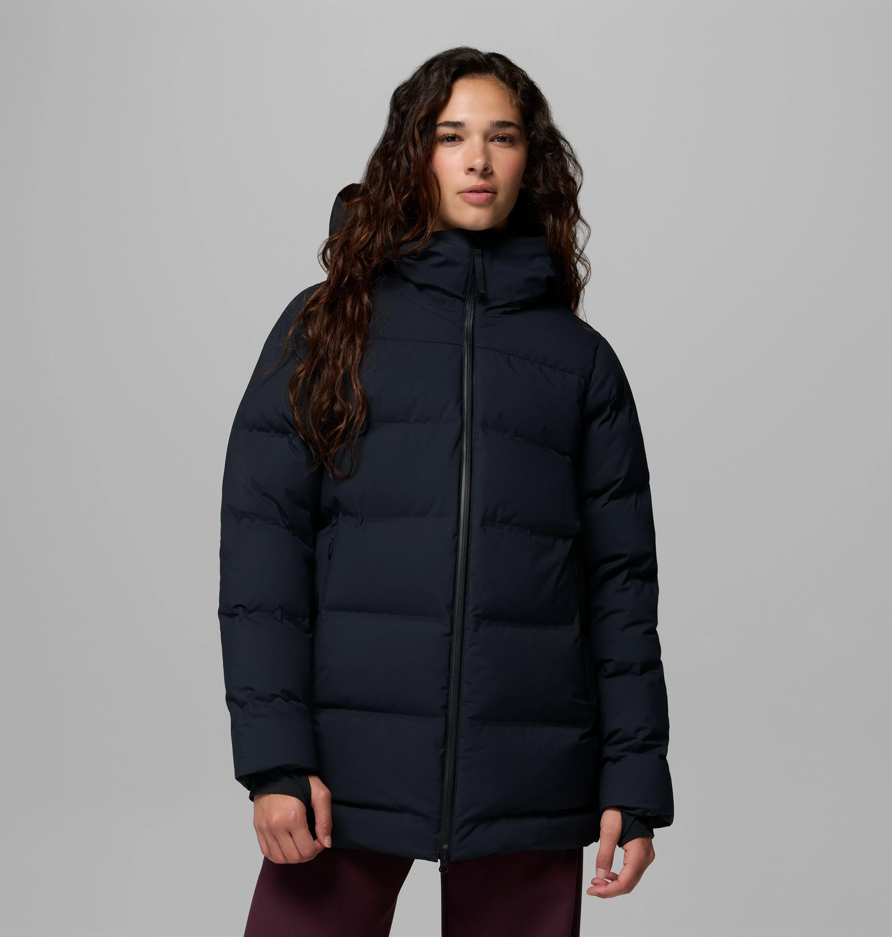 Women's Amaze Puff Heat Seal Mid Hooded Jacket - 1