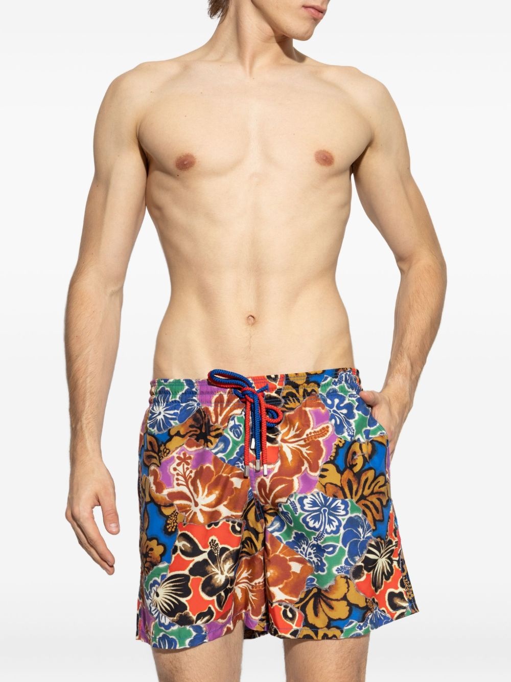 x Vilebrequin floral-print swim shorts - 2