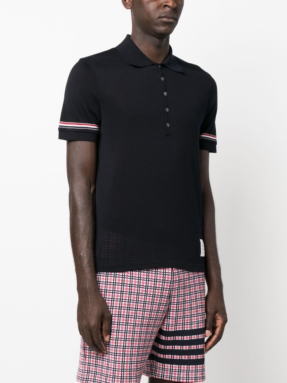 RWB-stripe polo shirt - 3