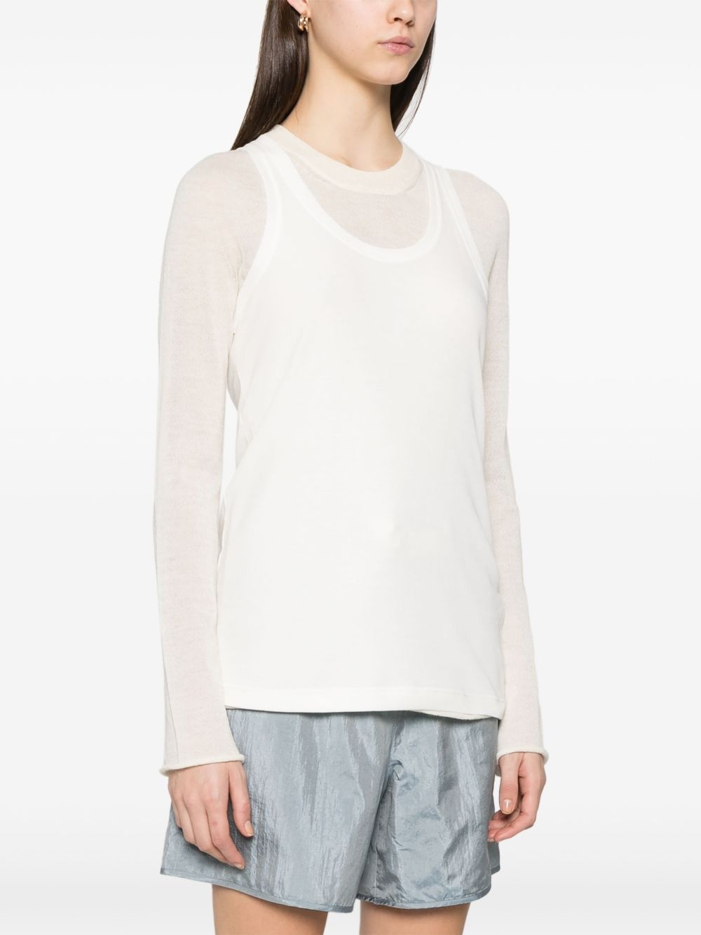 raw-cut sweater - 3