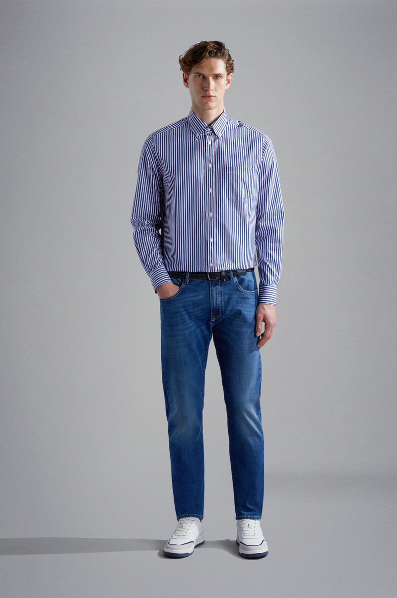 Paul & Shark GIZA COTTON DENIM STRETCH JEANS outlook