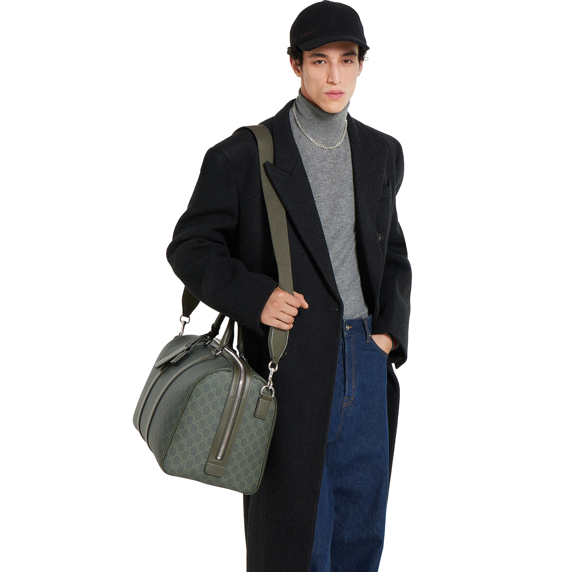GG Monogram medium duffle bag - 4