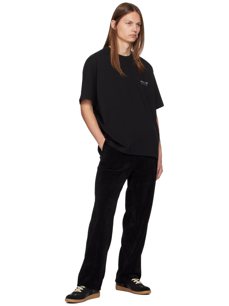 SOLID HOMME Black 'Commuter' T-Shirt outlook