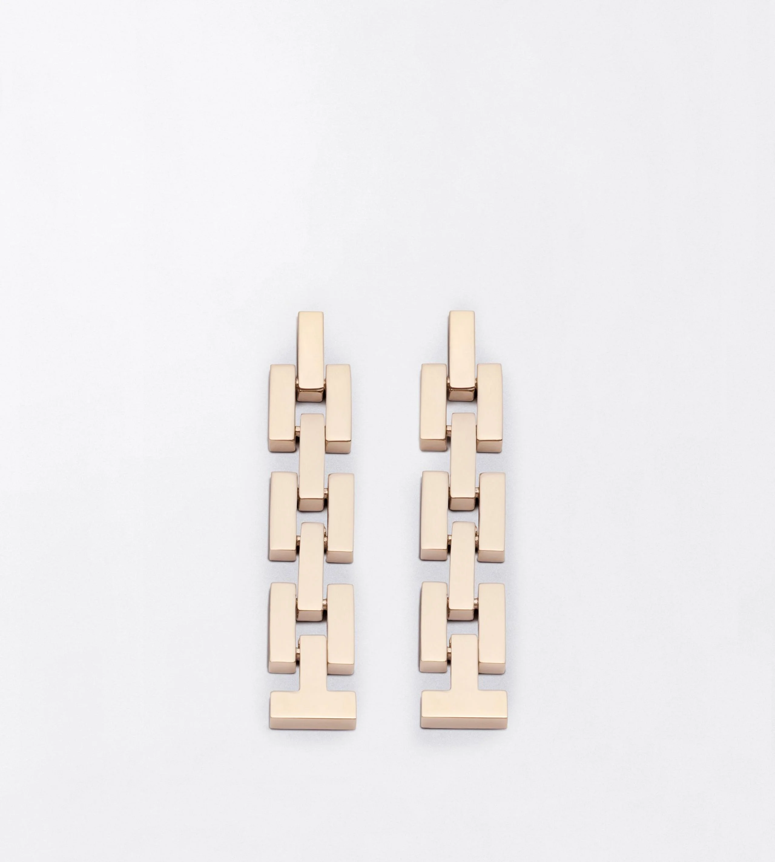 BRASS LIA EARRINGS - 1