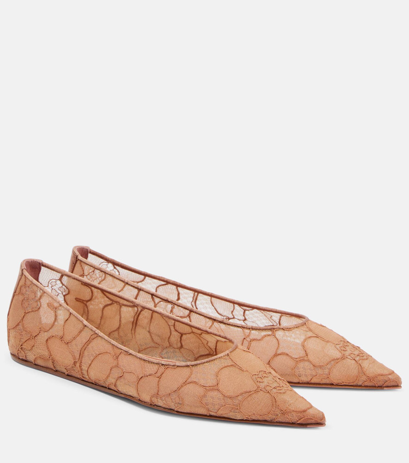 Barbara lace ballet flats 1