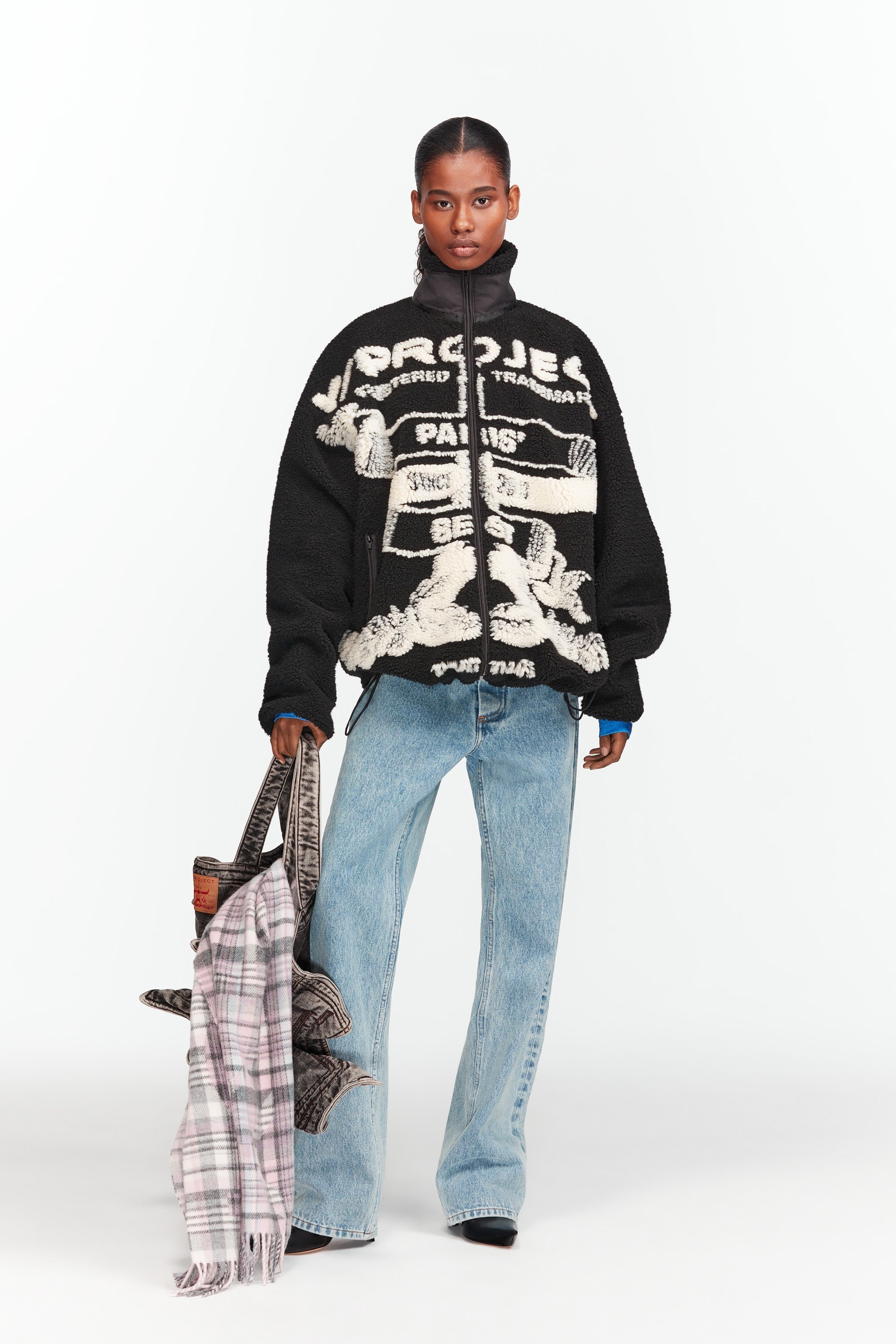 Paris' Best Jacquard Fleece Jacket - 2