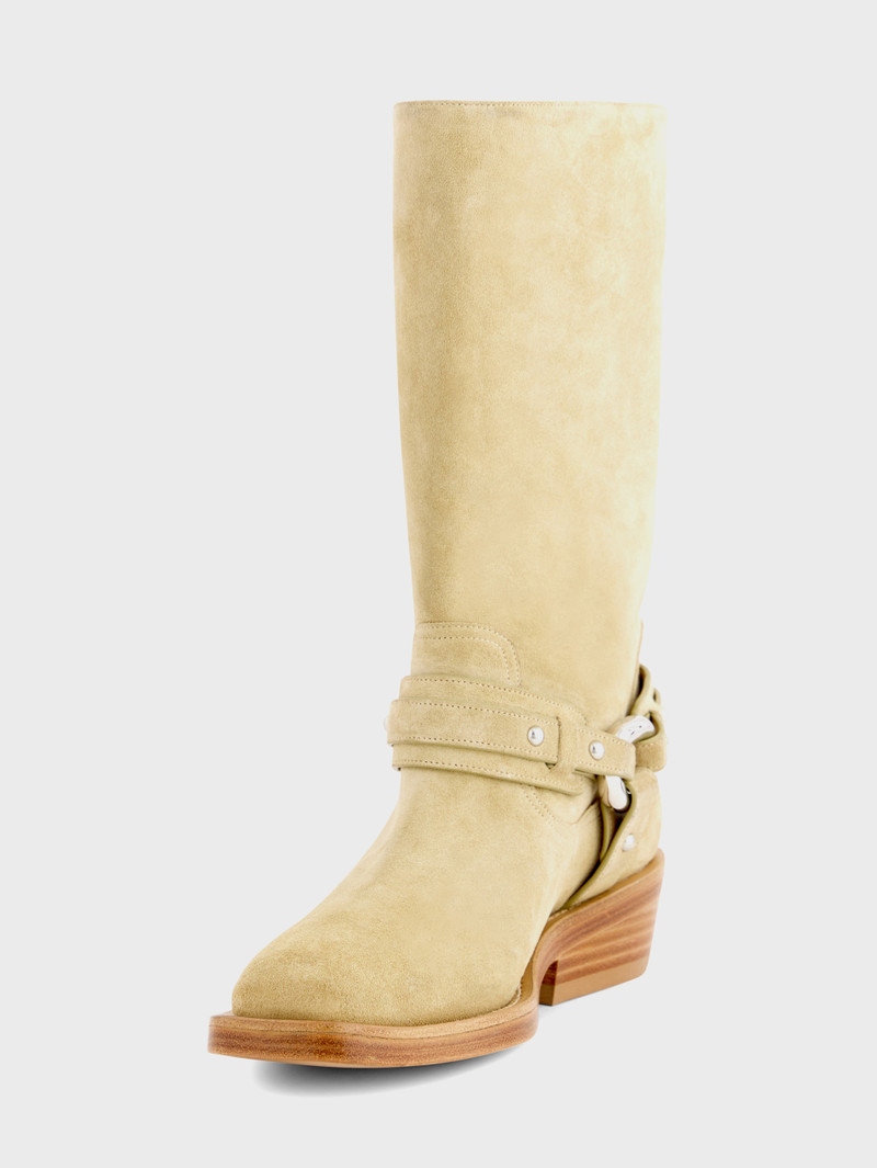 rabanne BIKER BOOTS IN LEATHER outlook