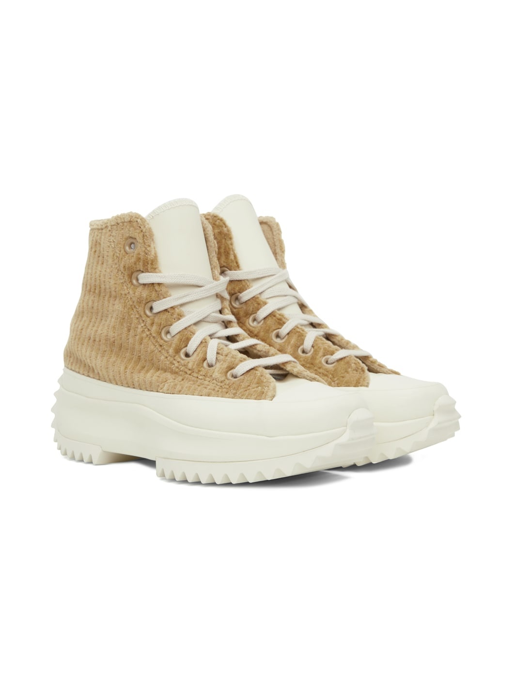 Tan Run Star Hike Sneakers - 4