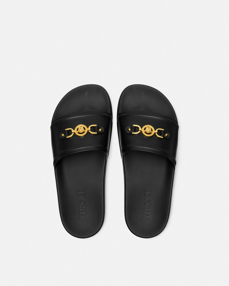 Medusa '95 Leather Sliders 3