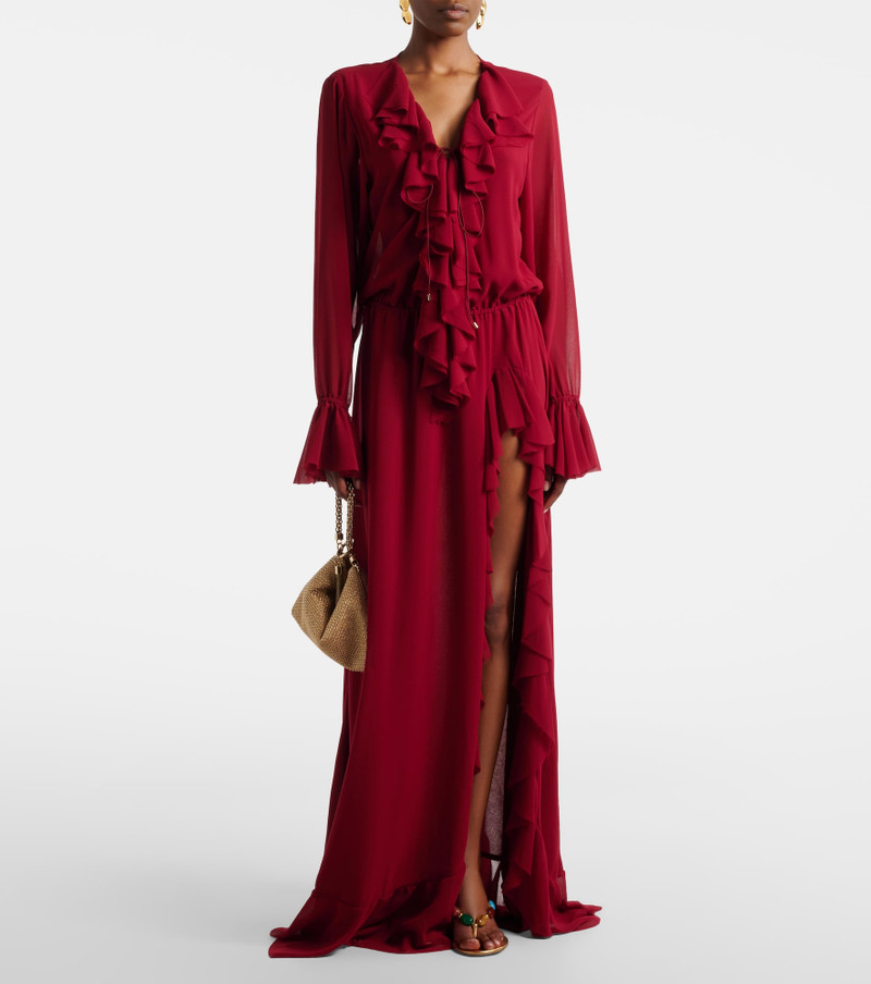 BANANHOT Bellen ruffled maxi dress outlook