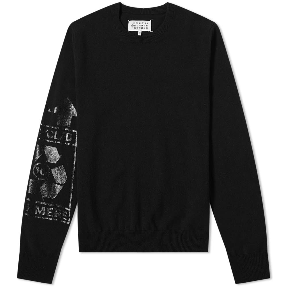 Maison Margiela 10 Recycled Logo Crew Knit - 1