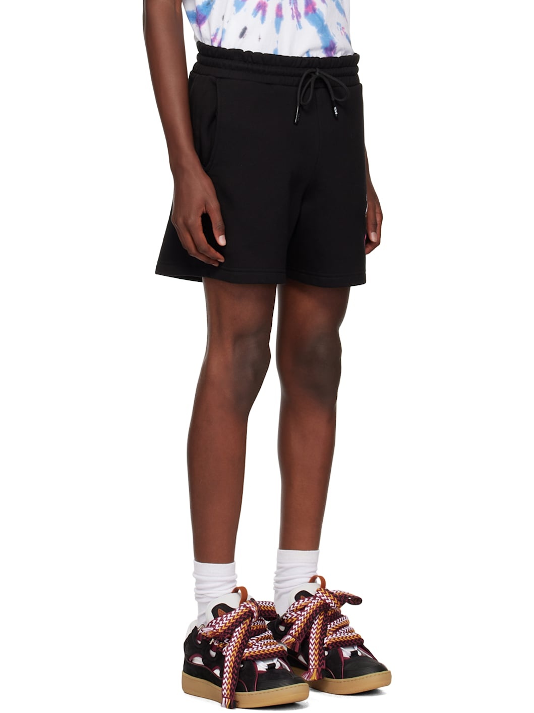 Black Logo Shorts - 2
