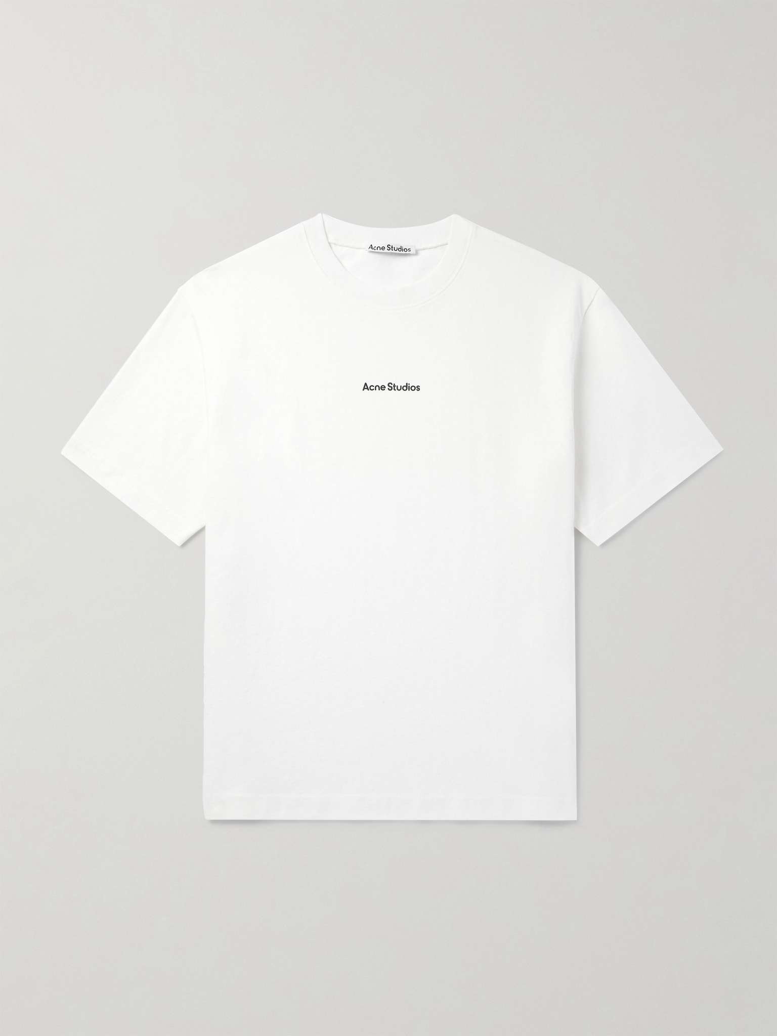Exford U Logo-Print Organic Cotton-Jersey T-Shirt - 1