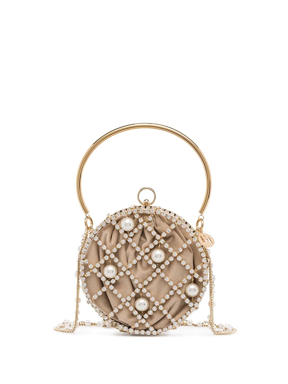 Ines embellished mini bag - 1