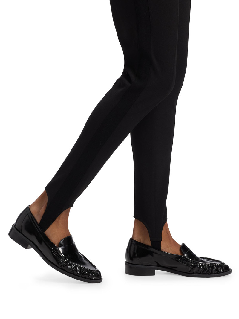 Women's Jessamine Crêpe Knit Stirrup Pants - Black 6
