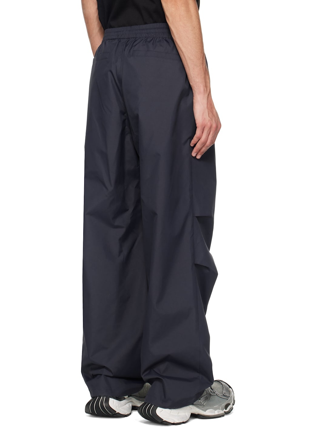 Navy Banding Track Pants - 3