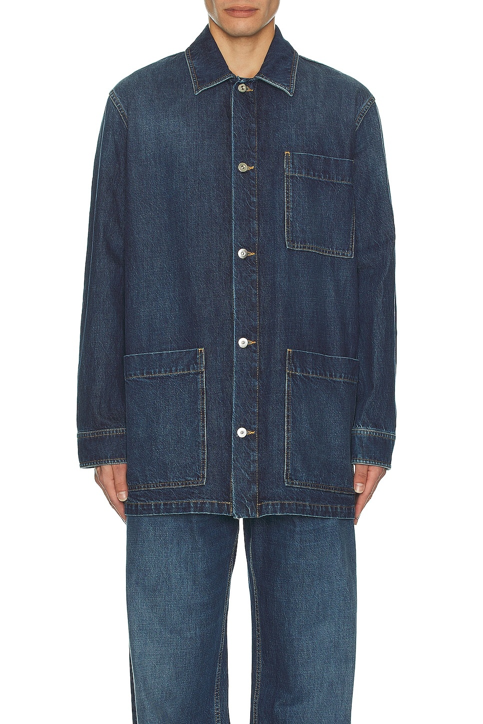 Original Medium Wash Indigo Jacket - 3