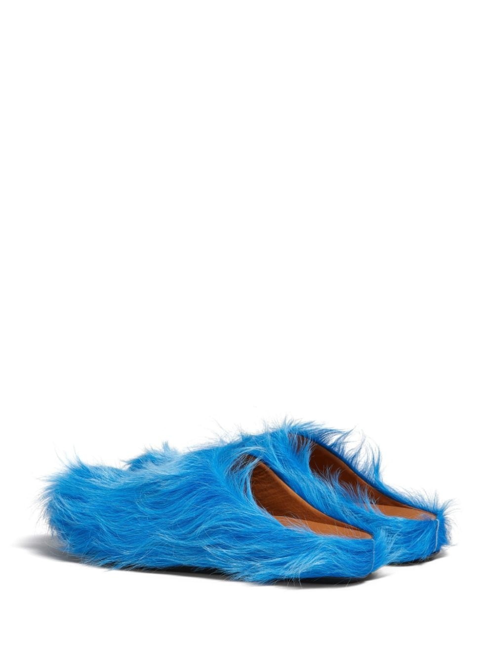 Sabot brushed leather slides - 3