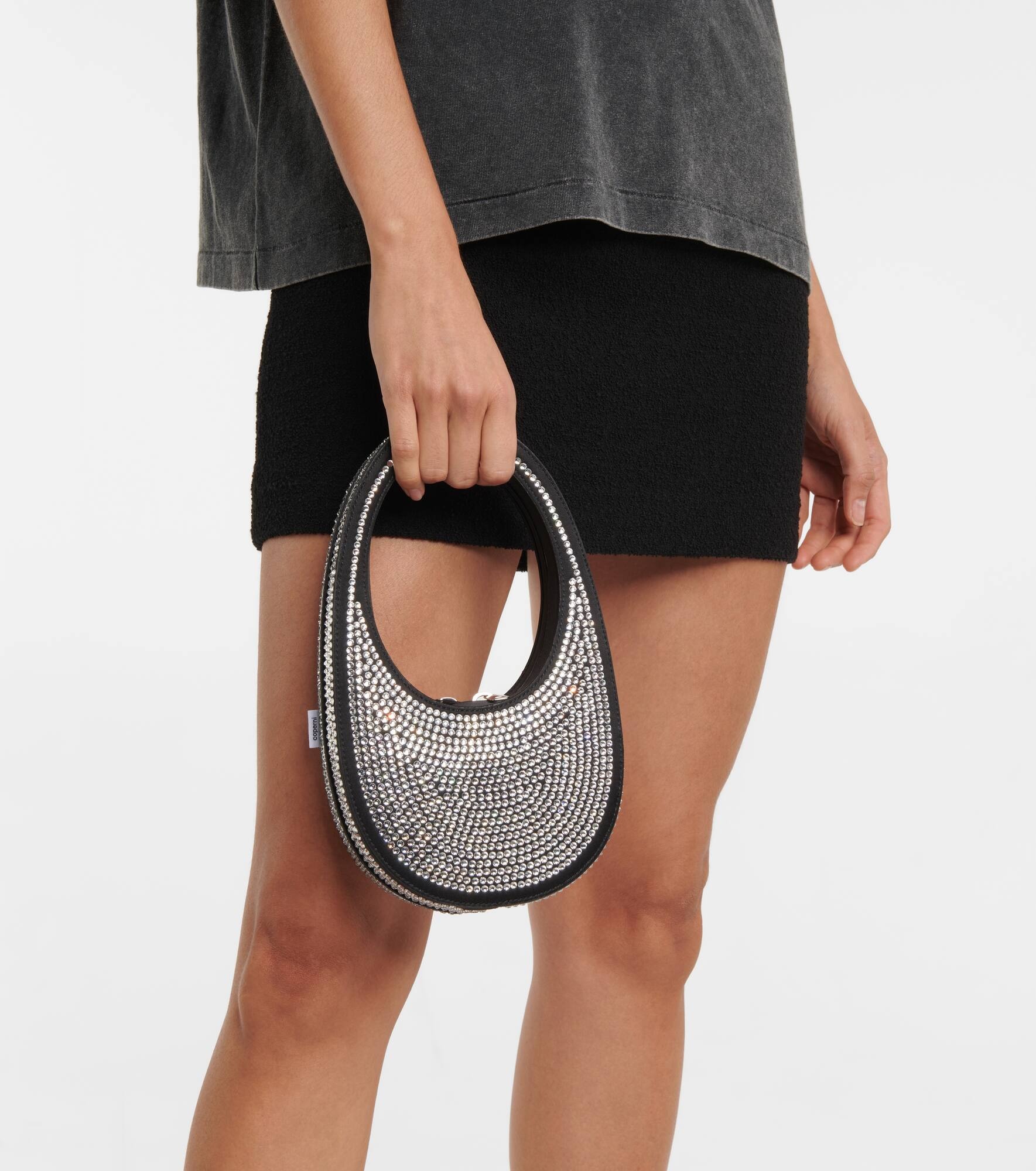 Swipe Mini embellished shoulder bag - 2