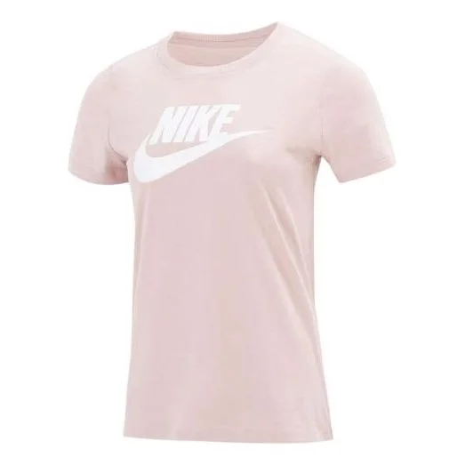 (WMNS) Nike AS W Nike Sportswear Tee ESSNTL ICON FUTUR PINK OXFORD BV6170-601 - 1