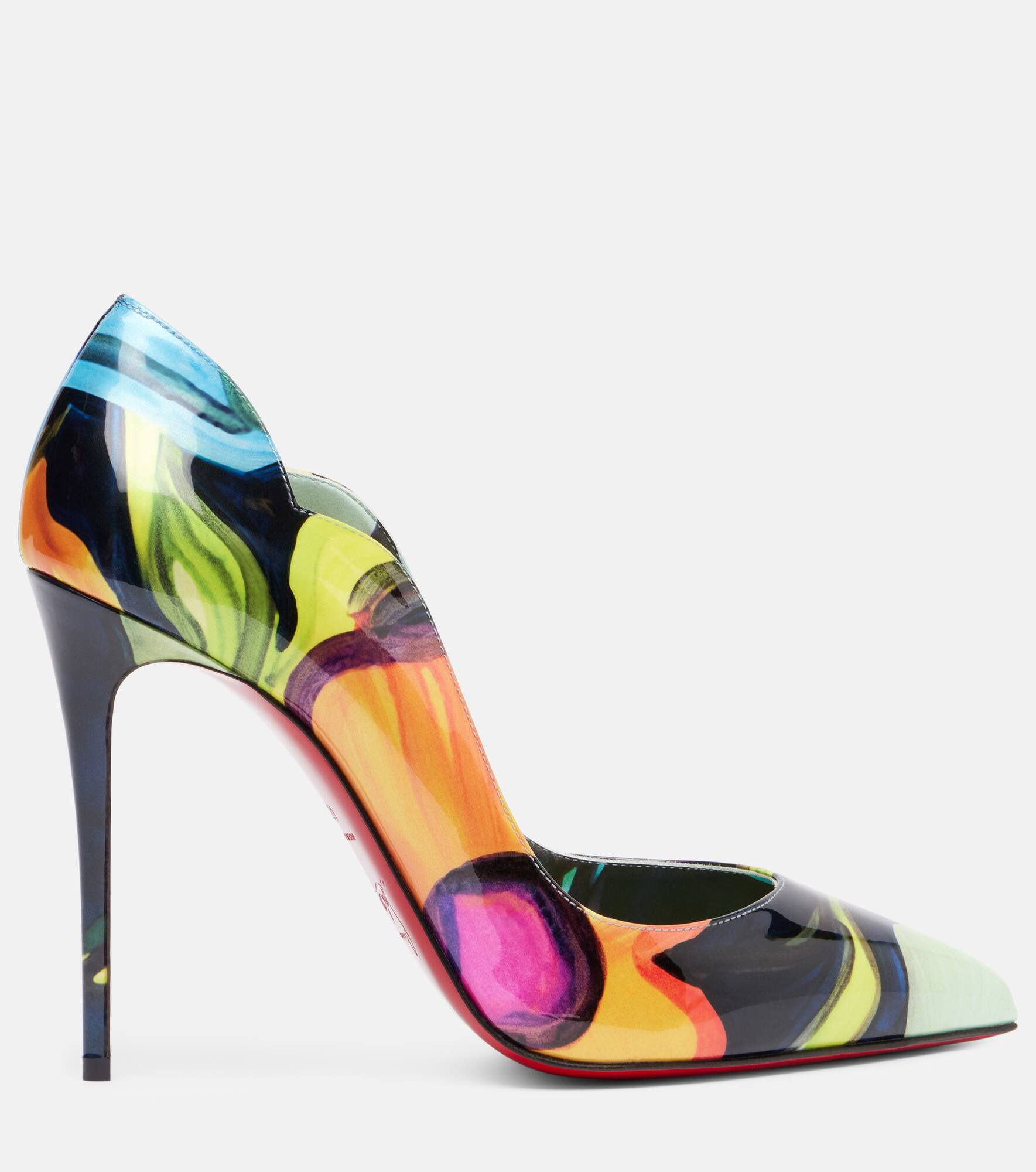 Hot Chick 100 patent leather pumps - 4