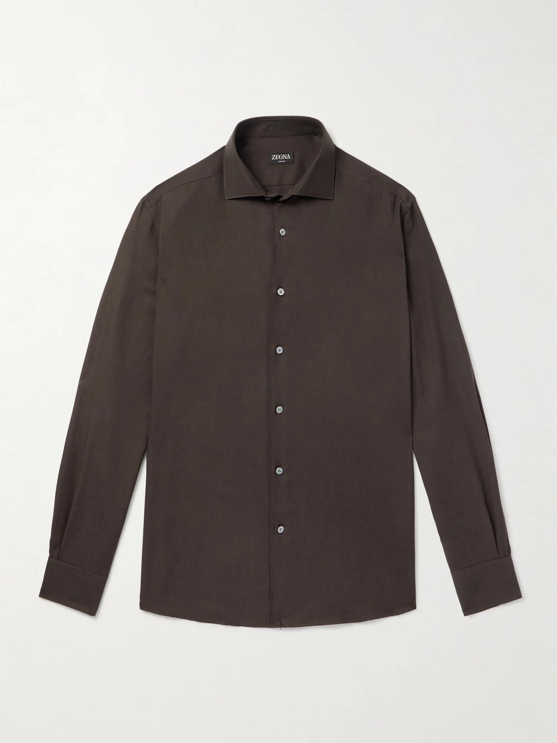 Cotton and Cashmere-Blend Shirt - 1