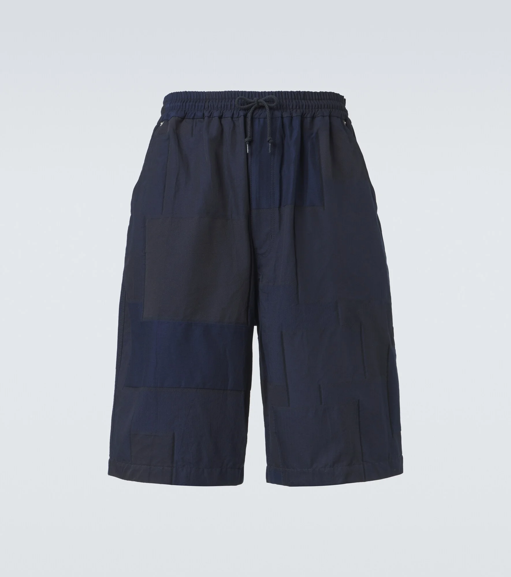 Cotton-blend Bermuda shorts - 1
