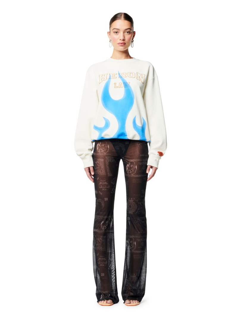 Heron Preston Heron Law Flames Crewneck outlook