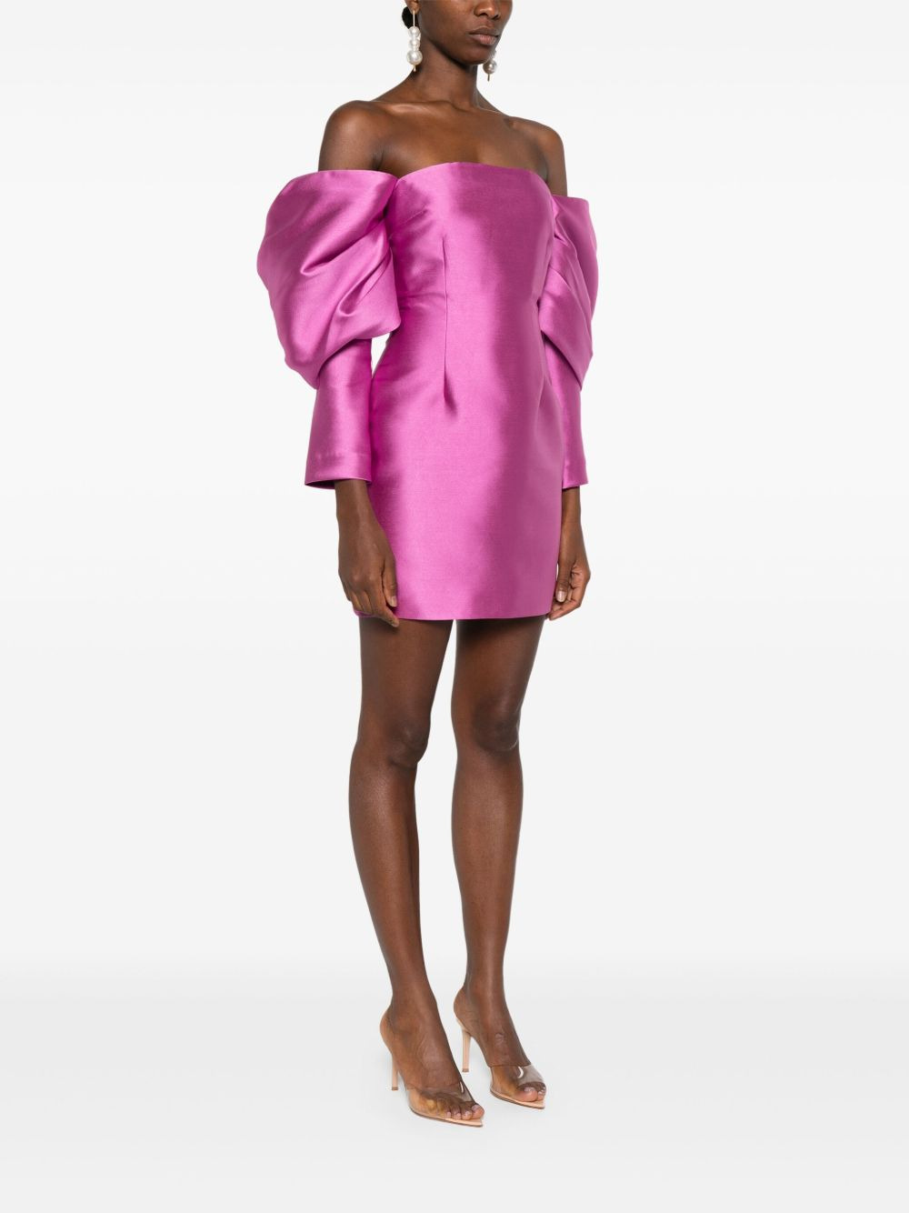 Solace London Dresses Fuchsia - 5