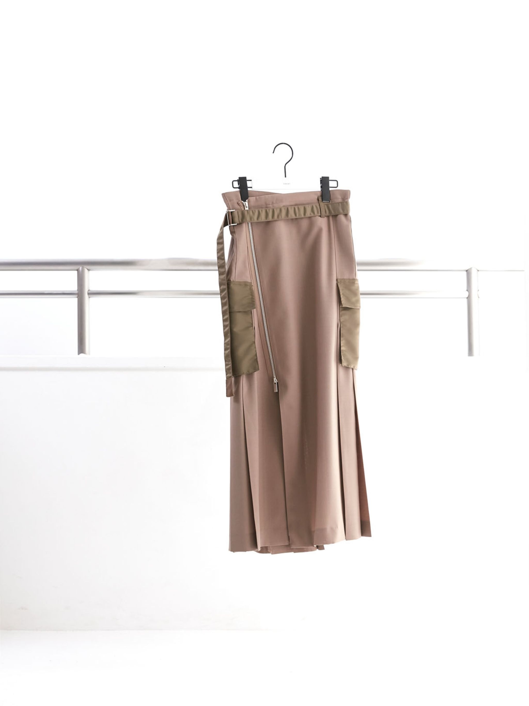 Suiting x Nylon Twill Skirt - 2