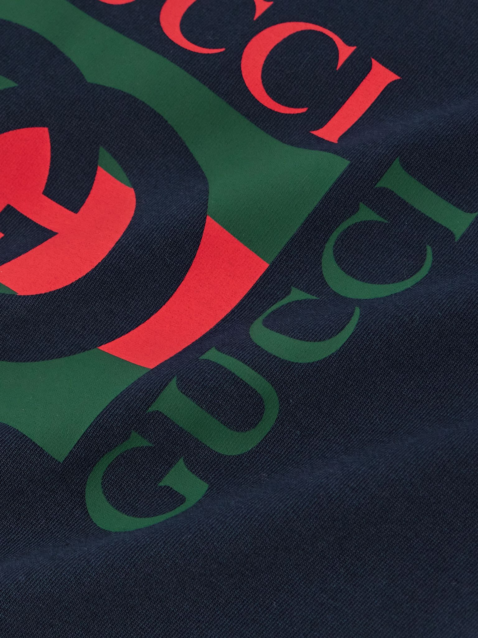 Logo-Print Cotton-Jersey T-Shirt Navy - 4