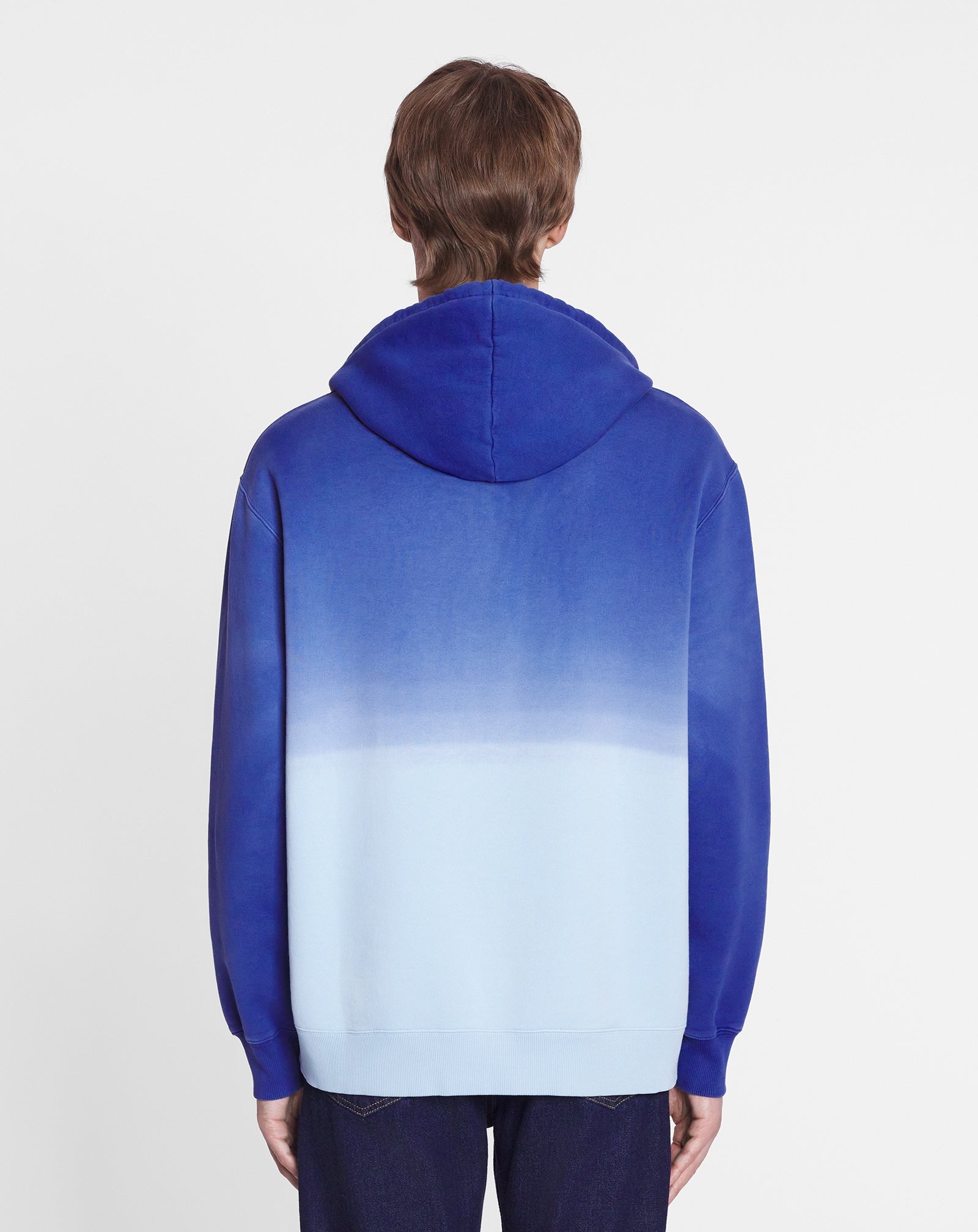 OVERSIZED HOODIE WITH A GRADIENT EFFECT - 4