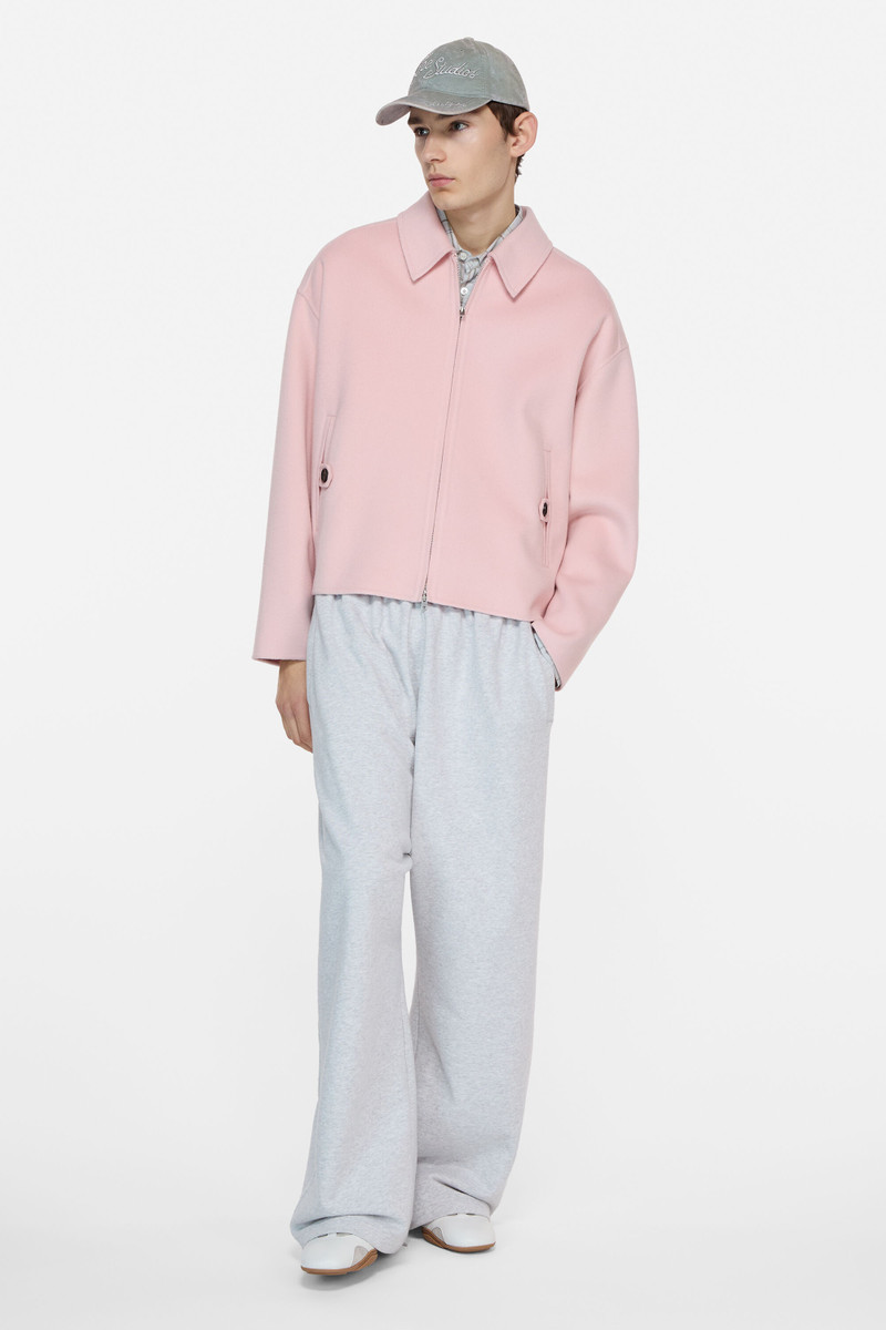 Acne Studios Cashmere jacket - Baby pink outlook