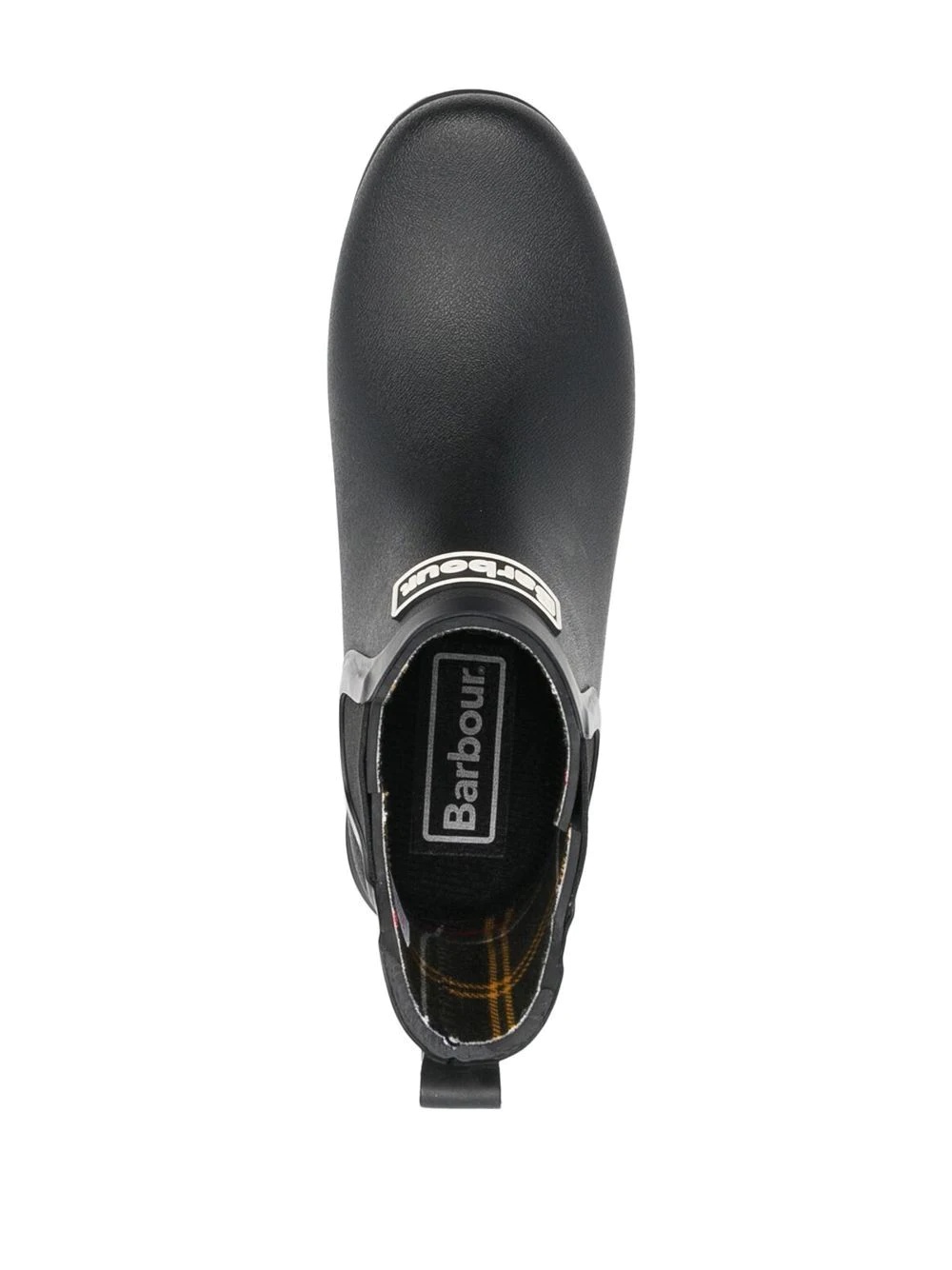 logo-patch ankle boots - 4