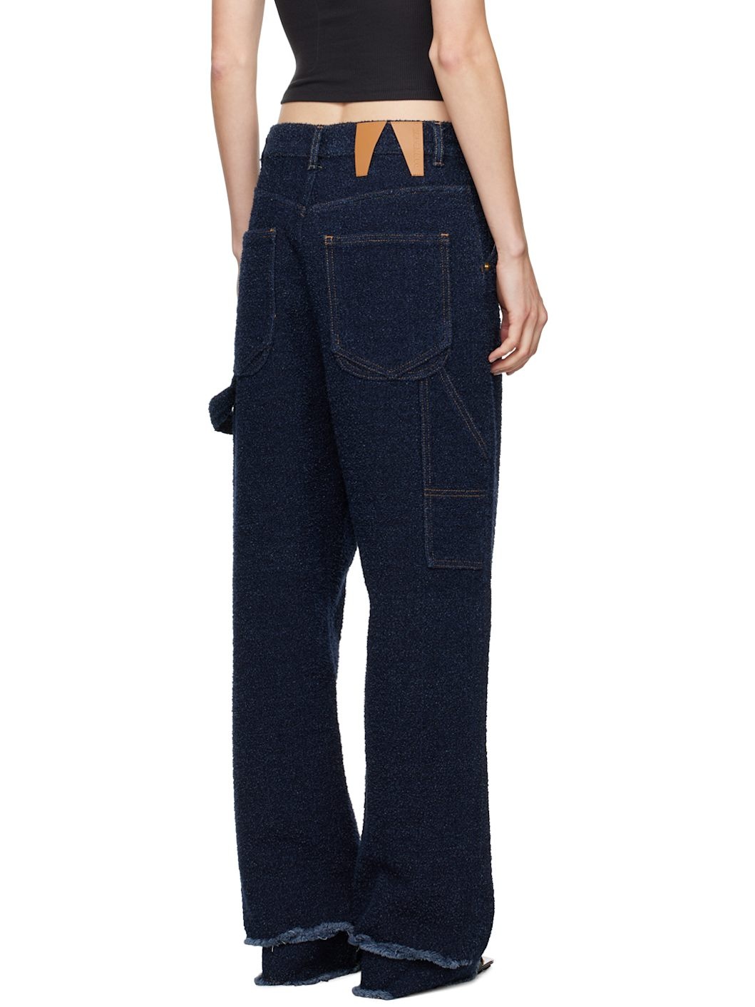Indigo Lisa Loose Fit Carpenter Jeans - 3