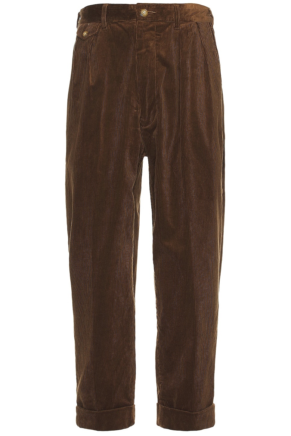 2 Pleats Corduroy Pant - 1