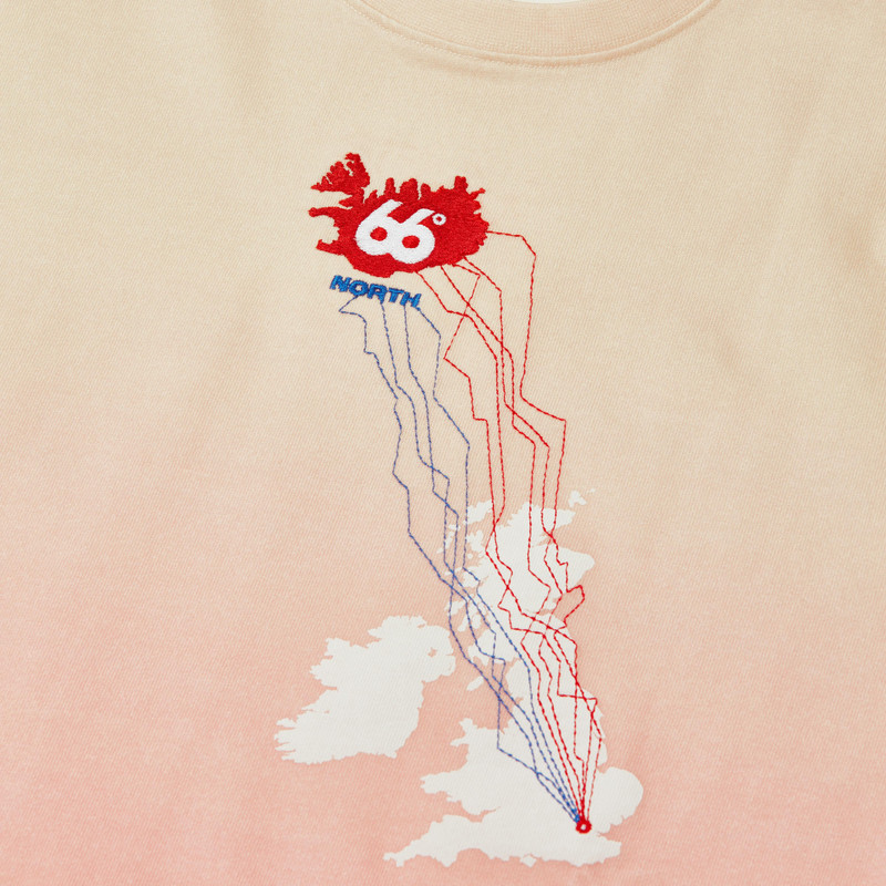 66°NORTH James Merry X 66°North Swan T-shirt (Unisex) outlook