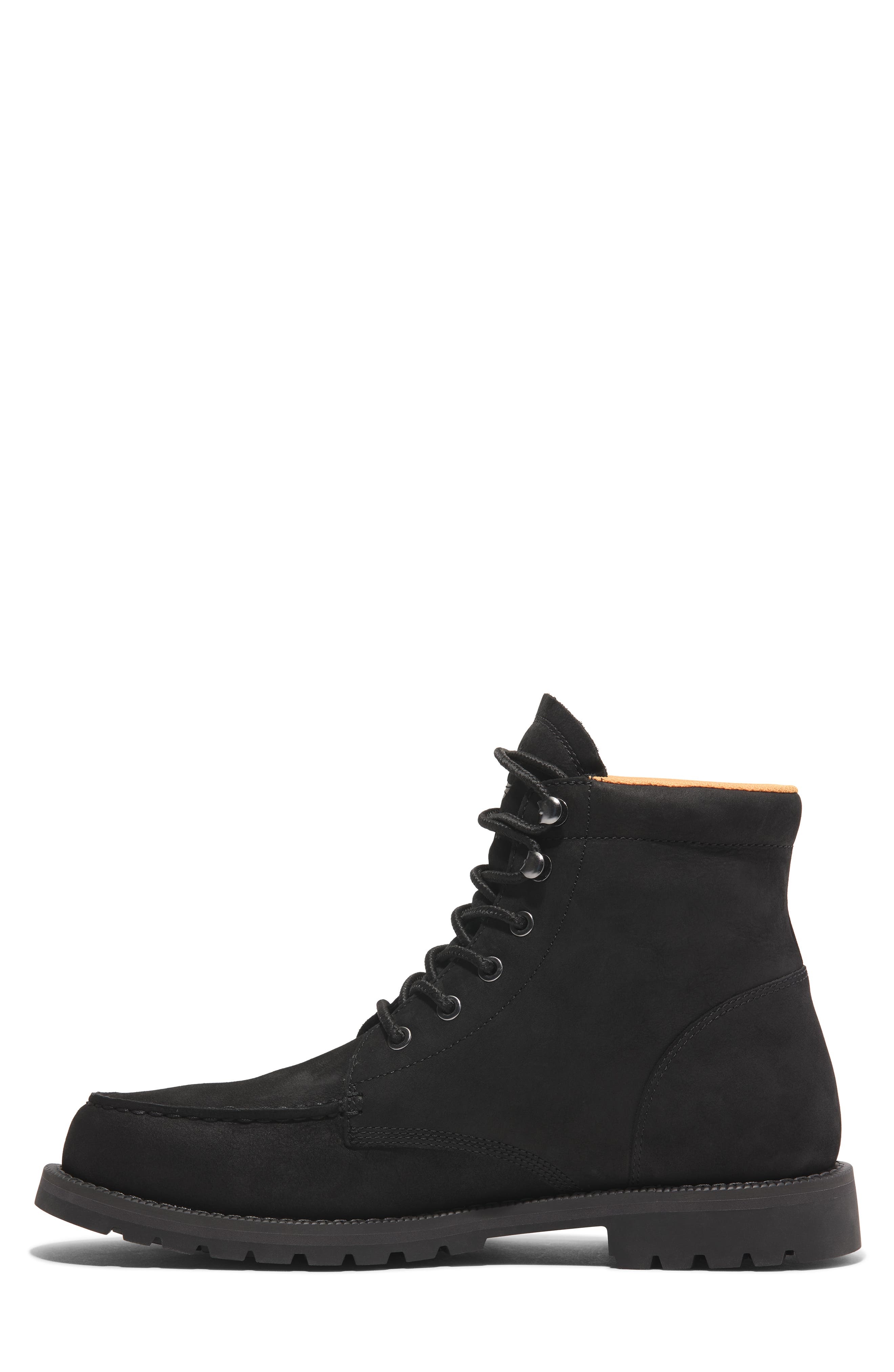 Timberland Redwood Falls Waterproof Lace-Up Boot in Black Nubuck at Nordstrom - 7