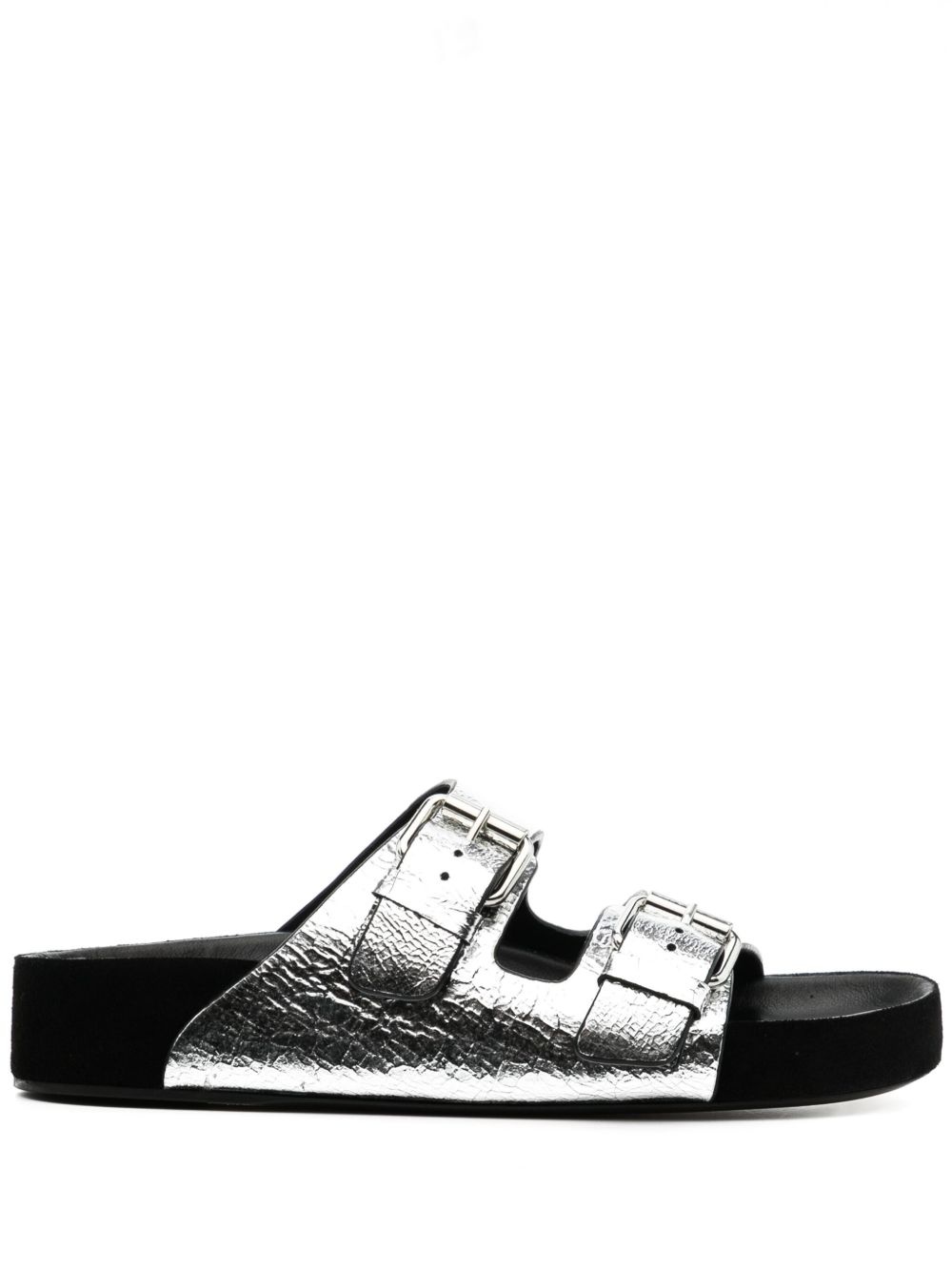 Lennyo leather slides - 1