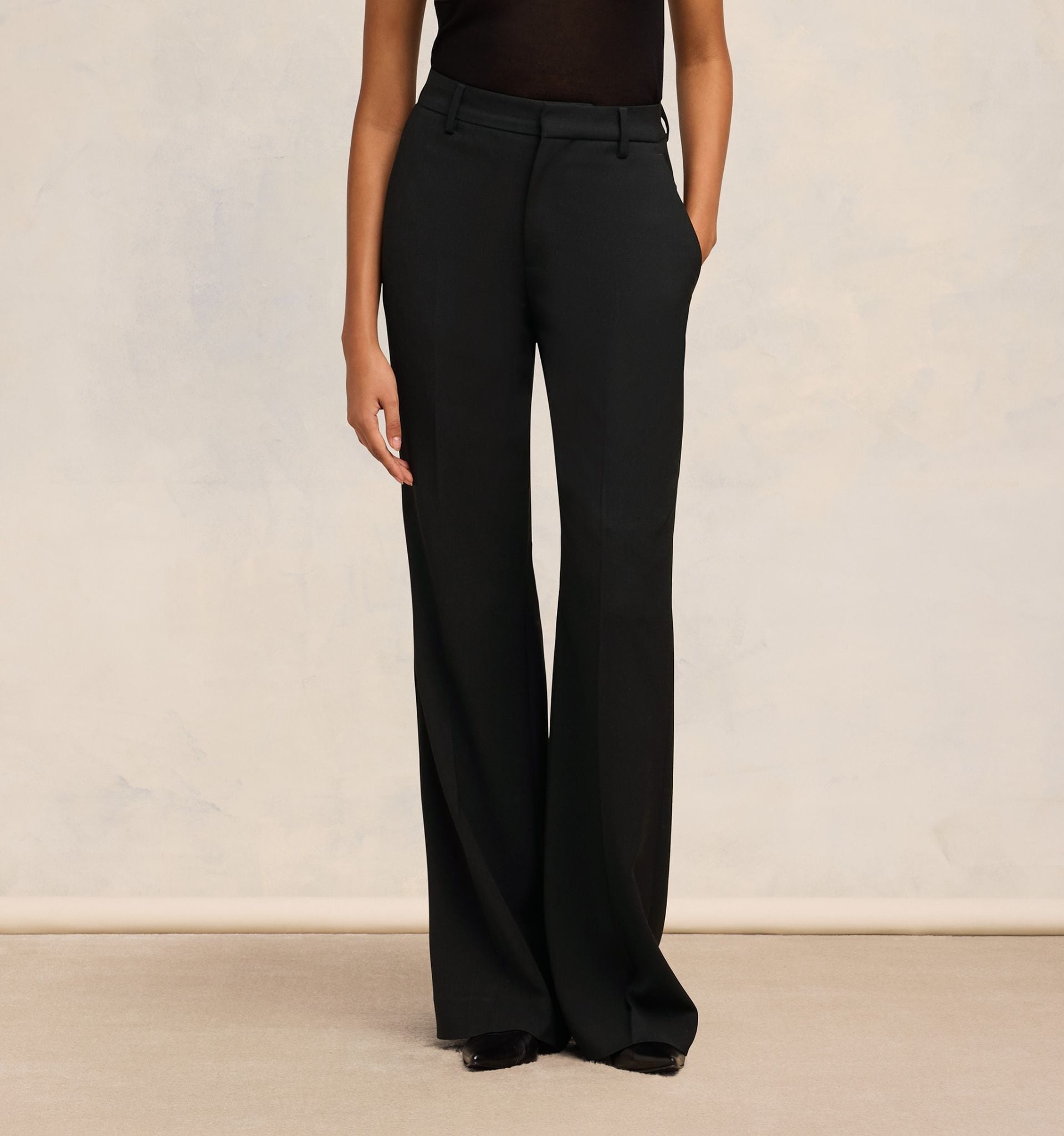 Flare Fit Trousers - 6